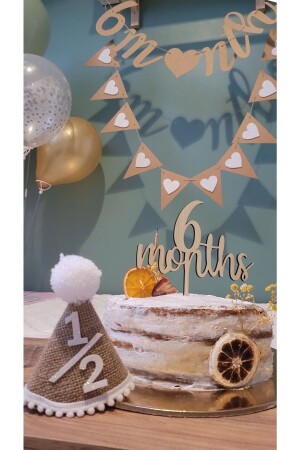 MNZ-نصف العمر 4 قطعة طبيعية 6 أشهر مجموعة - Partifabrik