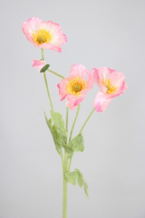 MNZ-الزهرة الاصطناعية 4 حزمة فروع البوبي 60 سم - Yapay Çiçek Deposu