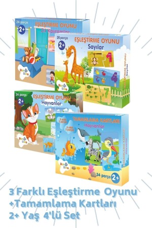 بطاقات موازنة واكتمال MNZ مجموعة 4 BON8026803381328149 - Bonkido