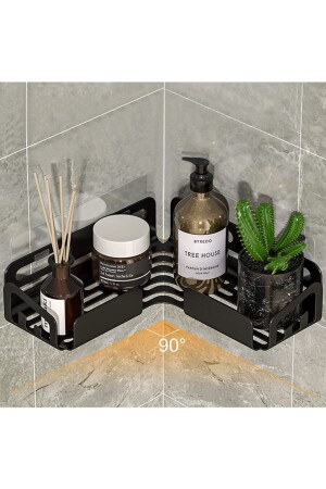 غرف حمام MNZ - غرف حمام زاوية 4 مضربات غرف حمام معدني - غرف حمام جدارية منتظم غرف حمام HZM00043 - Hzm Collection