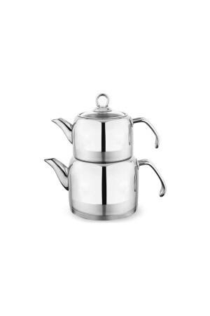 مجموعة من الشاي المعدنيات من جزيرة MNZ 4 قطع كبيرة - Inox 1S0002-INX - Schafer