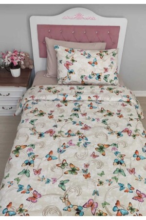 مجموعة غطاءات غطاءات من نوع MNZ، ورق ملموسة، وسادة، 4 قطع غطاءات غطاءات - Mert Collection Çarşı