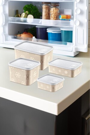 حاوية تخزين MNZ بدون جليد 4 قطع TRNSET1 - SmartWare