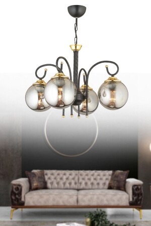 برج أسود من MNZ 4 قطع كأس كوكب مدخن يواجه نحو أسفل فخمة الشنابل TYC00365426188 - Genel Markalar