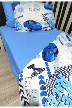 مجموعة غطاء غطاء واحد من MNZ ، ورقة مصبغة ، وسادة ، 4 قطع TYC00712866137 - Mert Collection Çarşı