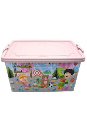 صندوق تخزين الألعاب من MNZ-بلاستيك 40 ليتراً - Asude