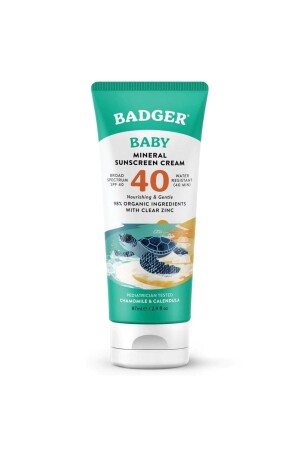 كريم الشمس للطفل MNZ 40 Spf 87 ml 47128 - Badger