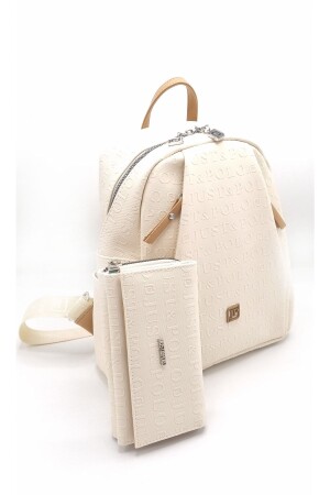 كريم MNZ-النساء المطبوع في حقيبة ظهر ومجموعة محفظة 4040TM4040 - Just Polo