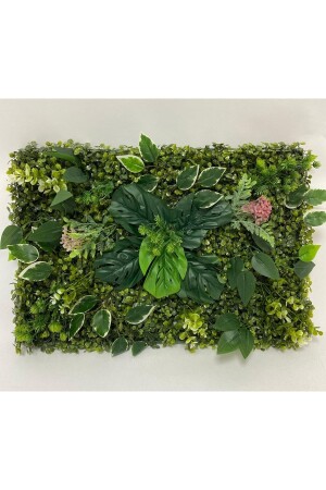 جدار زهرة اصطناعية من MNZ تغطي 40*60 سم لجنة جدار عمودي من الخشب التطبيقات الحديقة العشبية العمودي - Veal Store