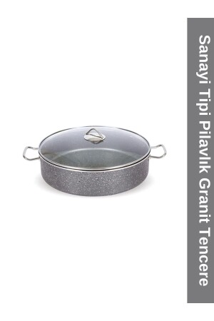 (MNZ) الصناعية نوع برز كأس غرانيت وعاء 40x10 سم فليط وعاء 14 لتر وعاء برز 40x10 - Viyalente