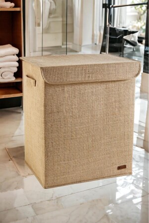 MNZ-ملتقاة الغسيل القذر غرفة الأطفال كيس لعبة مخزن الصندوق السلة مع غطاء الزهرة 40x50x30 - Prendi Home