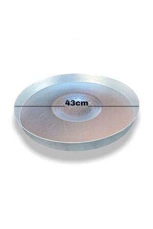 سلة تانتوني من الألومنيوم من MNZ 43 سم قاعدة 40 سم - Yıldız çelik