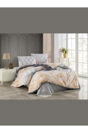 MNZ-تيري القطن غطاء غطاء المجموعة أوليا جراي واحد 4303-58 - Kristal