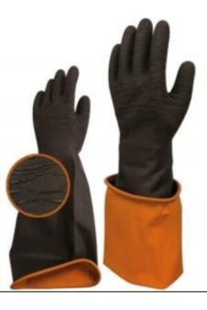 MNZ-طول طويل قفازات غسيل الأطباق 45 سم Beybi H2-45 Ext اللاتكس الصناعي قفاز متعدد الأغراض mlk-04-09-2020-007 - abnturk