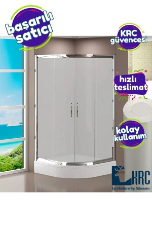 فوليد غطاء الزجاج من غرف الاستحمام MNZ 45cmx2mt فيلم زجاجي مزمن - Krcdijital