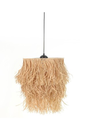 التصميم الطبيعي من طراز MNZ بوهيمية بثوبات ويكر رافيا شاندلير كمية 482929 - YLMZ