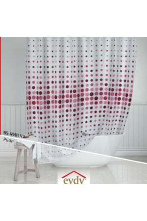 MNZ-غطاء غسيل الستائر غطاء آلة غسيل 4961 جناحين مزدوجين 2x100x200cm 4961B - Evdy