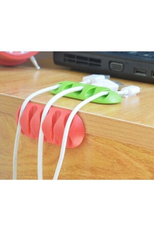 حامل كابل MNZ 5 قنوات 3 قطع سوداء CMT-00000039 - TEKNO İSTANBUL