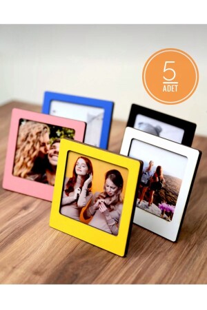 إطار الصورة من طراز MNZ إطار الصورة الملونة 5 قطع - Anısepeti