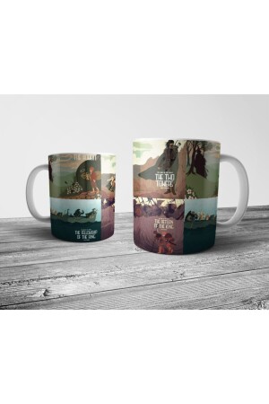 MNZ - رب الخواتم - رب الخواتم كوب الزجاج نموذج 5 PIXKUPLOTR5 - Pixxa