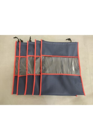 حقيبة الحذاء من نوع MNZ - النافذة الشفافة - التخزين - القياس الحمائي - حقيبة غسيل الملابس للسفر 5 أجهزة. - Umut