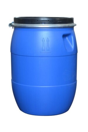 برميل من البلاستيك من نوع MNZ - جرري كان 50 ليت 100% HDPE جسم، حلقة معدنية تسرب دليل العصا TRP002 - TRISON