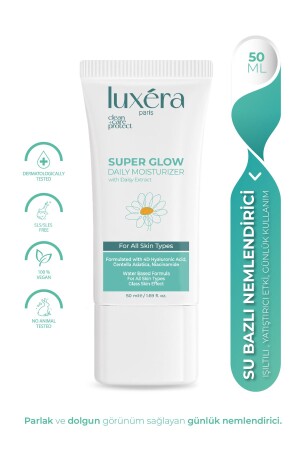 كريم يومي مقوي على مياه (MNZ) ، ومساومة النغمة، وتركيبه، وتركيبه 50 مل LUX108 - luxera paris