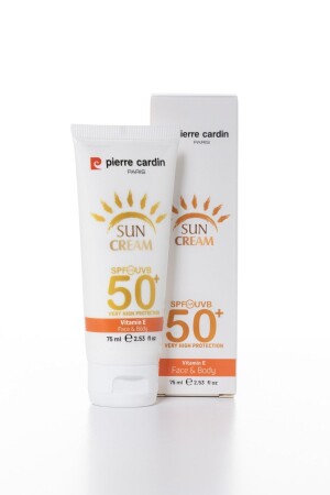 كريم الشمس الوقائي من MNZ 50+ SPF حماية عالية جدا - 75 مل - Pierre Cardin
