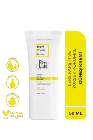 موازنة لون الجلد من MNZ 50 SPF واقي الشمس للجلد الملوث RM000109 - Rimu Health Products