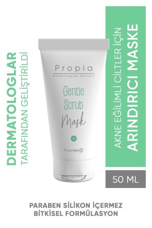 MNZ- مضادة للسمنة البشرة السوداء التطهير قناع الوجه من الطين الأبيض 50 ميلليتر مزيج جلد زيت - Propia