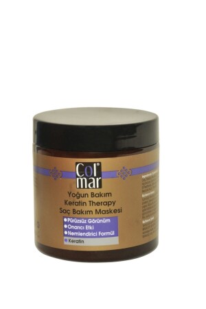 MNZ- العناية المكثفة كيراتين العلاج قناع العناية بالشعر 500 مللي p-9 - Colmar