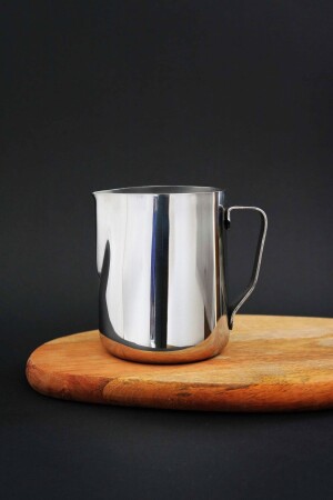 MNZ-الصدأ المقاوم للصدأ القارورة حليب القهوة وعاء 500 مل PRRPTCHR500 - Perro Coffee