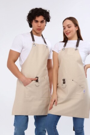 MNZ-كافي، باريستا، صاغرة الشعر، بارندر، زهرة، المطبخ، المجلدات، مقاومة البقع، الرجال، النساء، لون بيج 5-001 - Monki Haus