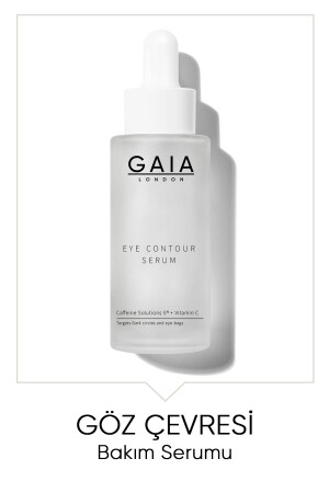 MNZ تحت العين الحقيبة مشرقة تحت مظهر العين دعم الرعاية السيروم 50ml - Gaia London
