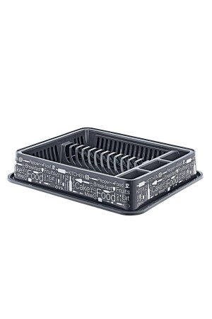 MNZ-طعام نمط رف الأطباق ورف الأطباق ورف الأطباق ورف 50x42 سم سلة الأطباق مع ستة صناديق خاصة - Abnturk