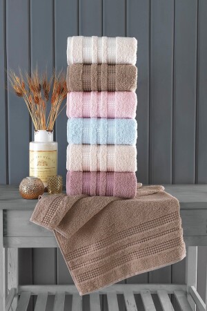 MNZ-نجوم 50x90 سم مجموعة من 6 من اليدين الرقيقة الإضافية ومسحومة الوجه - Binnur Home