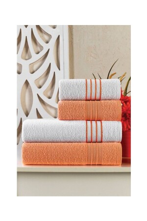 MNZ-سمون الماس 50x90-70x140 4 قطعة حمام مكافحة البكتيريا - Louis Marie