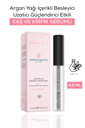 MNZ- تغذية، تمديد، تعزيز سريم المسامير والشعر العين الفعالة مع زيت الأرجان 5ml - Bahar Babacan