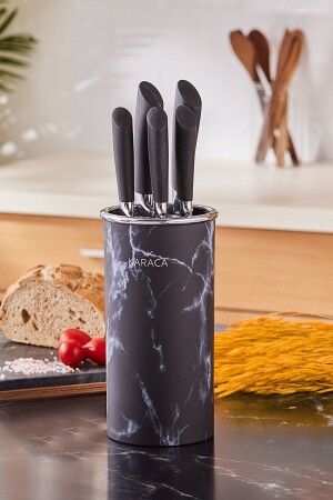 (MNZ) - السوداء (الماربور) 6 قطع السكين (مجموعة 153 03.06.1995 - Karaca