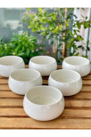 MNZ-الصافية الأبيض 6-قطعة مقاس مزدوج كاسيرول مخففة النموذج القوطة رقم 3 DİLAHOME075633237 - Acar Plus