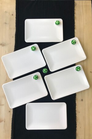 كريم مادة من المربع من MNZ 6 قطع 31 × 21 سم خدمة الإفطار khvl21 - GULHANILE