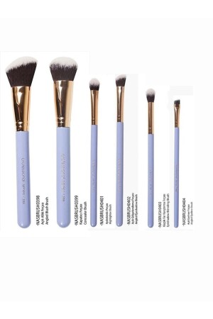 (MNZ-كن ملكة البحر (ميرميد) سلسلة (ميكاب) اليومي و (ميكاب) العيون مجموعة 6 فرشات 8887 - Nascita