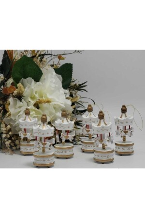 مُحافلة من الخشب من طراز MNZ 6 قطع بيضاء - Seccadem