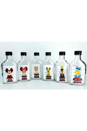 مجموعة من قنابل البيرة الباردة من طراز MNZ 6 قطع - سلسلة خاصة مع علامة مقاومة للمياه - DNY-1 - HBA ART CRAFT