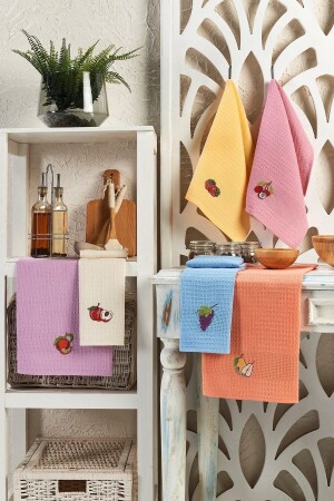 مجموعة من ثمار MNZ من 6 ملابس جفاف المطبخ - Rebeka