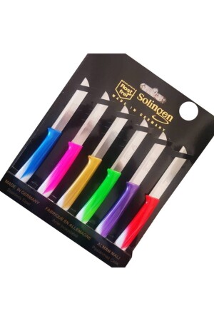 سكين من الخضروات والفواكه المختلطة من MNZ 6 طواقم SLNGN69 - Solingen