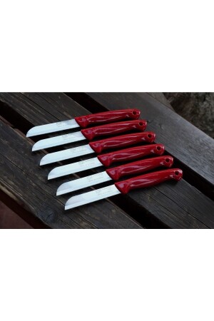 MNZ-أصل ثمار وخضروات سكين فضي 6 قطع مقبض TYC00221054378D1632404182142 - Solingen