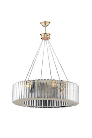 MNZ-الماس 60 سم ذهب فخمة كريستال الحجر الشنابل 1605040012601 - İstanbul Avize