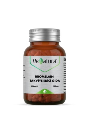 MNZ- بروميلين مكمل غذائي 60 كبسولة - Venatura