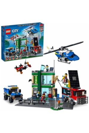 MNZ-® شرطة البنك المدني مطاردة 60317 مجموعة بناء (915 قطعة) - Lego